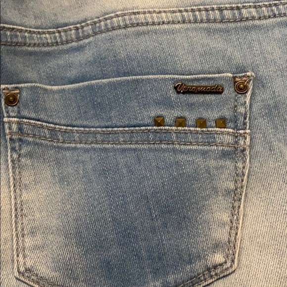 Vero Moda Light Wash Straight Leg Blue Jeans 0 - Picture 9 of 13